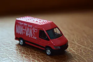 Kualitas tinggi diecast mainan produsen truk van