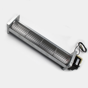 Longwell 暖炉ファン エアコン 低騒音 クロスフローファン 金属製 機械式 90 壁掛け ボールベアリング タンジェンシャルファン - Product Image 6