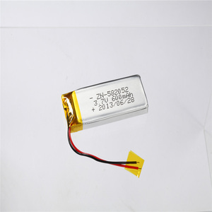 Batería Lipo personalizada 3,7 V 7,4 V 400mAh 650mAh 2000mAh 6000mAh 8000mAh Batería recargable de polímero de litio - Product Image 6
