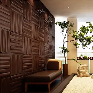 家の内部のための現代壁アート装飾3D壁カバーパネル