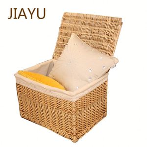 ส่วนลดง่ายต่อการเปิดตะกร้าเก็บเสื้อผ้าหวายสำหรับเสื้อผ้า - Product Image 5