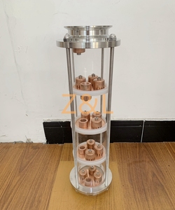 2 "3" 4 "secciones de columna de acero inoxidable/cobre Moonshine con placas de burbujas de cobre a la venta - Product Image 4