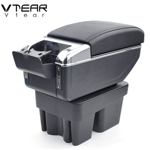 Vtear Tay Vịn Trung Tâm Nội Thất Bảng Điều Khiển Hộp Lưu Trữ <span class=keywords><strong>Arm</strong></span> <span class=keywords><strong>Rest</strong></span> Trang Trí Kiểu Dáng Xe Phụ Kiện Tổ Chức Phụ Tùng Cho VW Golf 7 - Product Image 3