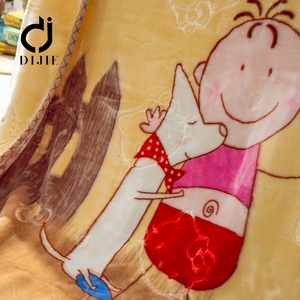 De alta calidad de relleno de poliéster amarillo estrella bebé Manta - Product Image 1