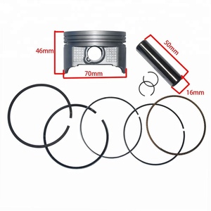 <strong>70mm</strong> 250cc <strong>Piston</strong> Kit for Loncin CG250 TG260 Water Cooled Engine - Product Image 2