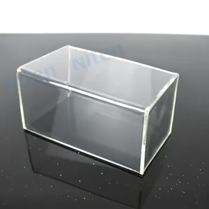 Petite boîte rectangulaire en acrylique plexiglas boîte acrylique transparente