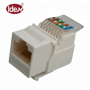 Rj45 8p8c Mạ Vàng Cat6 Schneider Rj45 Keystone Jack - Product Image 1