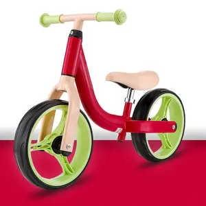 Mini bicicleta con soporte de patada/bicicleta de equilibrio para niños, 2019 ANDER, color negro