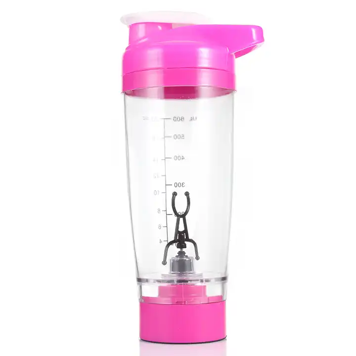 600ML Electric Mug Portable Protein Shaker Bottle Automatic Mixing