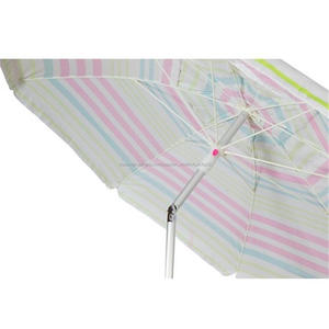 El aluminio caliente de la venta desnudó la parasol al aire libre del paraguas de la playa - Product Image 4