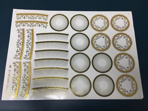 L'impression de décalcomanie de transfert d'eau DT-300 fournit le vernis UV pour isoler l'encre de couleur sur le décalcomanie - Product Image 3