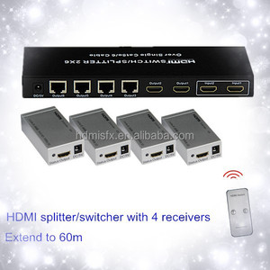 <span class=keywords><strong>HDMI</strong></span> UTP mở rộng <span class=keywords><strong>splitter</strong></span> 2x6, 2 <span class=keywords><strong>HDMI</strong></span> trong 2 <span class=keywords><strong>HDMI</strong></span> và 4 UTP ra - Product Image 2