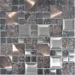 china manufacturing swimming pool tile crystal glass mosaic