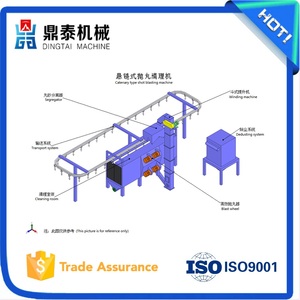 Máquina <span class=keywords><strong>DE</strong></span> LIMPIEZA <span class=keywords><strong>DE</strong></span> GRANALLADO tipo catenaria para cilindro LPG - Product Image 2