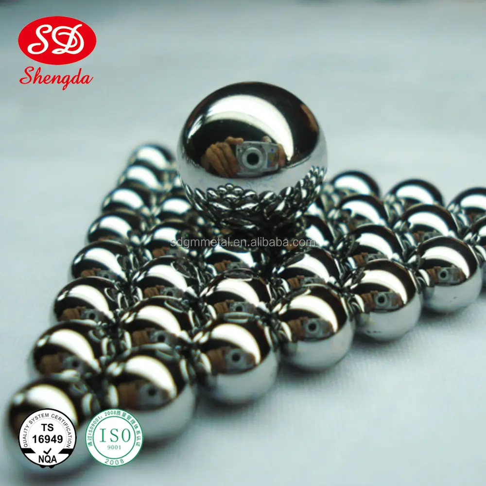66HRC AISI 52100 Chrome Bearing Ball 2.5 Inch Stainless Steel Ball for Bearings Balls