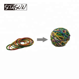 Stasun แถบยางทนทานลูกบอลเด้งยางสำหรับใช้ในสำนักงานโรงเรียนสีสันสดใส - Product Image 5
