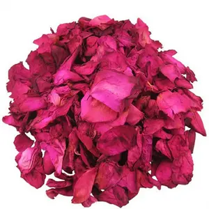 بتلات الورد الأحمر المجفف للتجميل والصحة بتلات الورد الشهيرة بتلات الشاي في الحمام