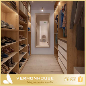 2021 항주 버몬트 현대 디자인 레일 슬라이드 옷장 도어 옷장 세트 가구 - Product Image 4