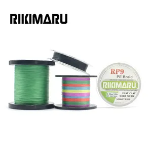 Round 9 Strands Braided Bass Fishing Line 20LB-300LB Competitive