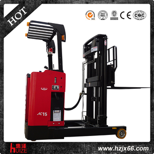 Carretilla elevadora eléctrica de pie para todo terreno, para construir, transporte de alimentos - Product Image 4
