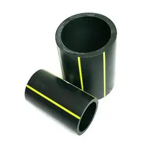 中国制造商SDR17黄色高密度聚乙烯管天然气用聚乙烯管