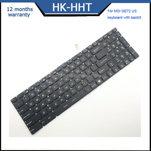 HK-HHT bàn phím mới cho <span class=keywords><strong>MSI</strong></span> WS60 GE62 6qc 6QD 6QF 6ql GE72 chúng tôi bàn phím máy tính xách tay Backlit - Product Image 2