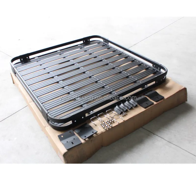 2/4 Porte Nero Portapacchi In Lega di Alluminio Cargo Rack Tronco Cestino Portapacchi per Jeep Wrangler JK 2007 + Accessori Auto