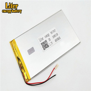 Lipo tablet PC <strong>3</strong>,7 V 3090130 rechargeable 4000 mAh lithium polymer battery - Product Image 3