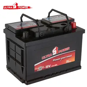 DIN75 Precio al por mayor de carga seca de 12V Batería de baterías de coche  Auto 75Ah - China Cargar la batería seca, batería seca