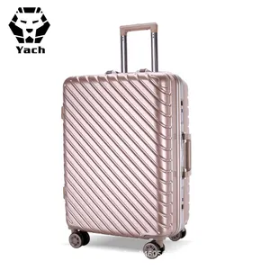 Abs pc 4 universal wheels men suitcase sky world land house prices car kids women time trolley bag other luggage travel bags