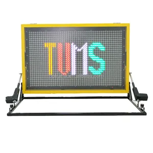 High quality portable Variable Message Signs Australian Standard led moving Truck Mounted advertising Vms for traffic control