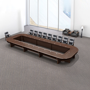 Table de conférence en bois pour salle de réunion de bureau promotionnelle - Product Image 2