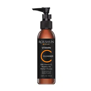 Roushun Vitamine C Cleanser Verhelderende Cleanser Met 8 Keer Antioxidant Bescherming Gezicht Wassen