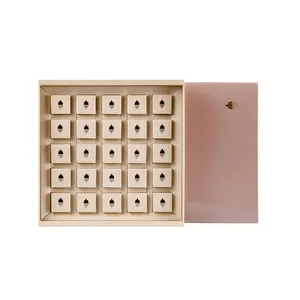 Puer Blooming Flower Square Paper Cardboardギフトパッケージティーボックス