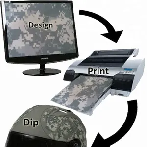 Tsautop Blank Film Printer Hydro Dompelen Printer Met Vergoeding Inkten
