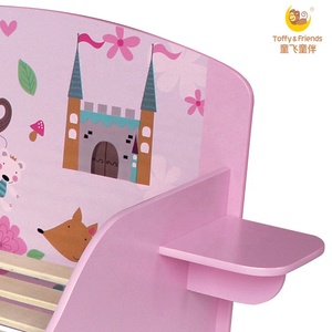 Toffy & Vrienden Houten Kid Meisje Peuter Bed Met Nachtkastje Lade