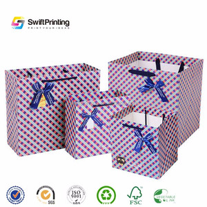 Barato pricePrinting privado etiqueta de embalaje de regalo de papel personalizado bolsa de la compra - Product Image 5
