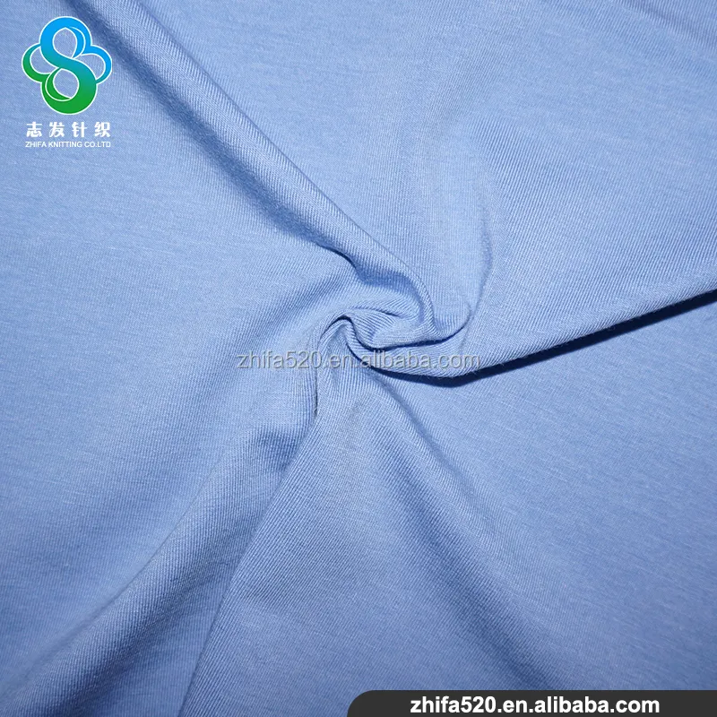 Tissu élastique Double face en coton pour vêtements, tricoté à 50%, 45% g, Spandex 5%, 165 GSM, qualité supérieure