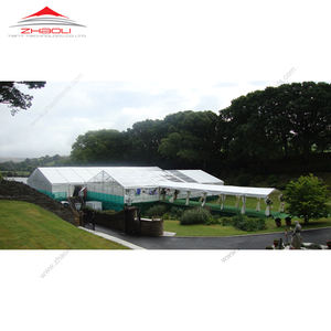 Carpa de 15x40m para Eventos, Carpa Grande de Aluminio de <span class=keywords><strong>Segunda</strong></span> <span class=keywords><strong>Mano</strong></span> en Venta con Techo Transparente - Product Image 4