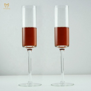 6 oz Straight <strong>Champagne</strong> Flute Crystal Glass Wedding <strong>Champagne</strong> Cylinder Glasses <strong>Champagne</strong> <strong>Coupes</strong> - Product Image 3