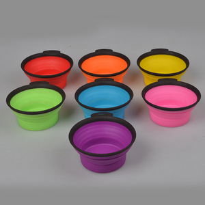 TPE ecológico plegable de goma perro tazón de plástico tazón perro plato de <span class=keywords><strong>comida</strong></span> para mascotas - Product Image 2