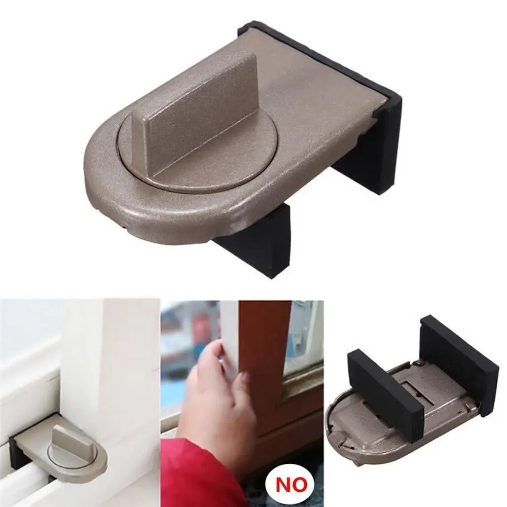 Fy Sliding Sash Stopper Kabinet Sloten Bandjes Deuren Veiligheid Anti-Diefstal Slot Raam Schuifdeur Baby Kind Veiligheid Deuren lock