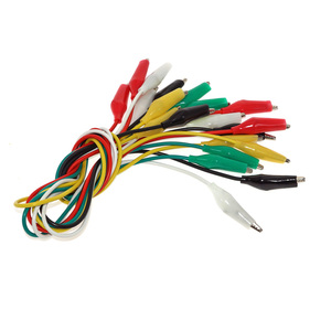 10 Stuks Een Bundel Alligator Clips Krokodil Clips Met Lood Draad