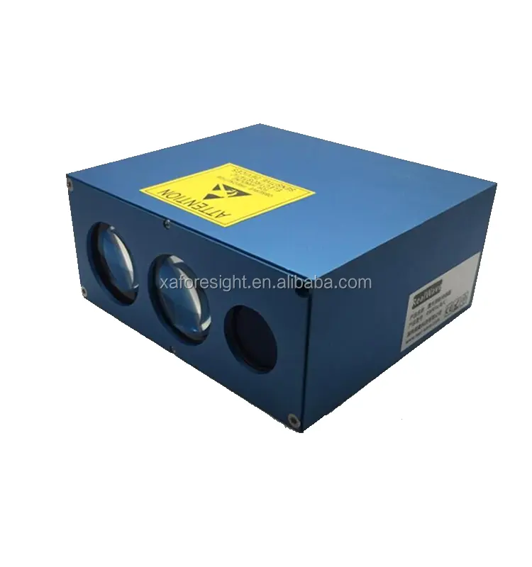 2000m 1m risoluzione rs232 o 485 misuratore di distanza del laser dell'uscita di digital/telemetro del laser/sensore di posizionamento di distanza del laser