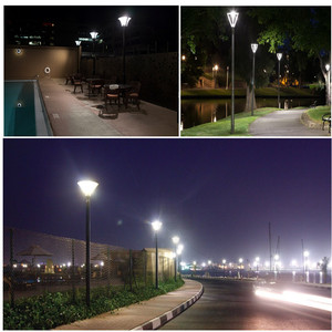 ETL lista <span class=keywords><strong>Led</strong></span> al aire libre jardín poste de luz de área de 50 W <span class=keywords><strong>LED</strong></span> de luz superior - Product Image 3