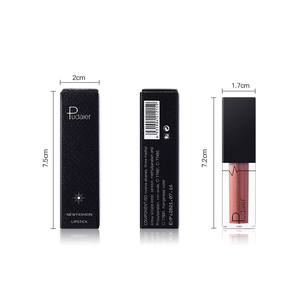 Pudaier Sexy mat nu rouge à lèvres métallique brillant à lèvres diamant étanche perle liquide brillant à lèvres <span class=keywords><strong>maquillage</strong></span> femmes mode <span class=keywords><strong>maquillage</strong></span> <span class=keywords><strong>cadeau</strong></span> - Product Image 2