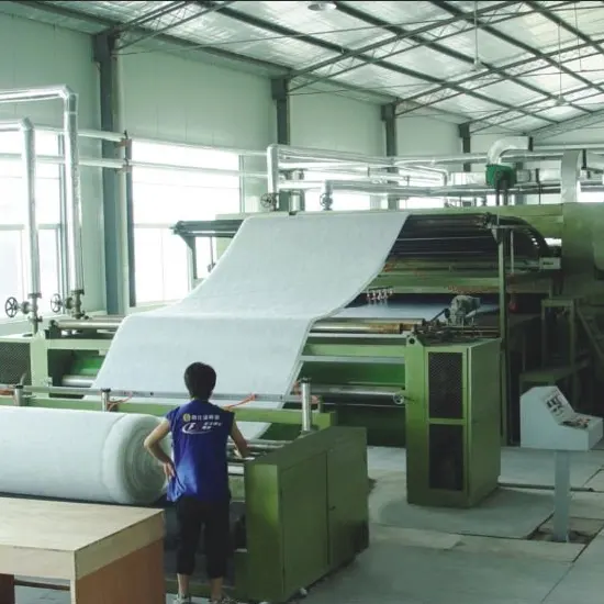 Polyester Nonwoven Gumpalan Membuat Mesin untuk Kasur dan Sofa