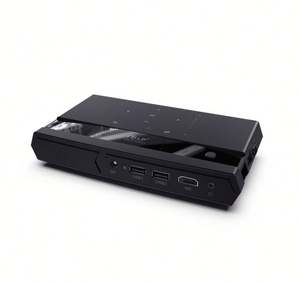 Hot selling H96 MAX DLP Projector 2 GB Android 6.0 met BT speaker mini projector 16 gb ROM VOICE Afstandsbediening - Product Image 5