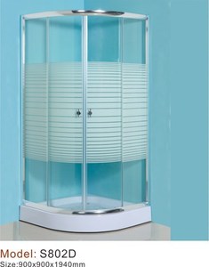 Haute qualité salle <span class=keywords><strong>de</strong></span> bain dessins simples aluminium profil vélin verre <span class=keywords><strong>cabine</strong></span> <span class=keywords><strong>de</strong></span> <span class=keywords><strong>douche</strong></span> - Product Image 2