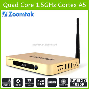 Amlogic S805 четырехъядерных процессоров google android 4.4 full <span class=keywords><strong>hd</strong></span> <span class=keywords><strong>1080</strong></span> P порновидео xbmc потокового tv box - Product Image 2